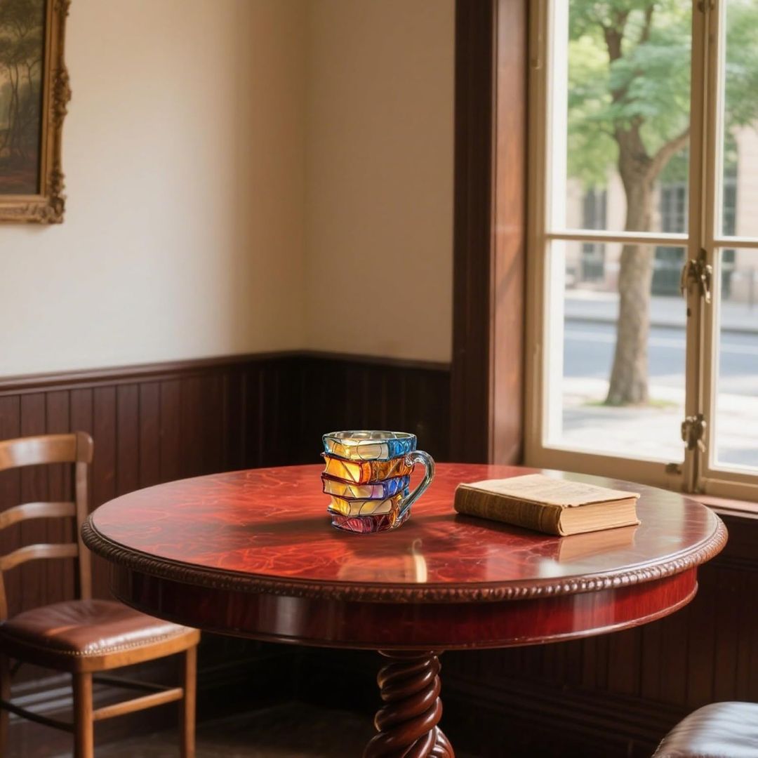 3D Book | Түпнұсқа қолөнер кружкасы